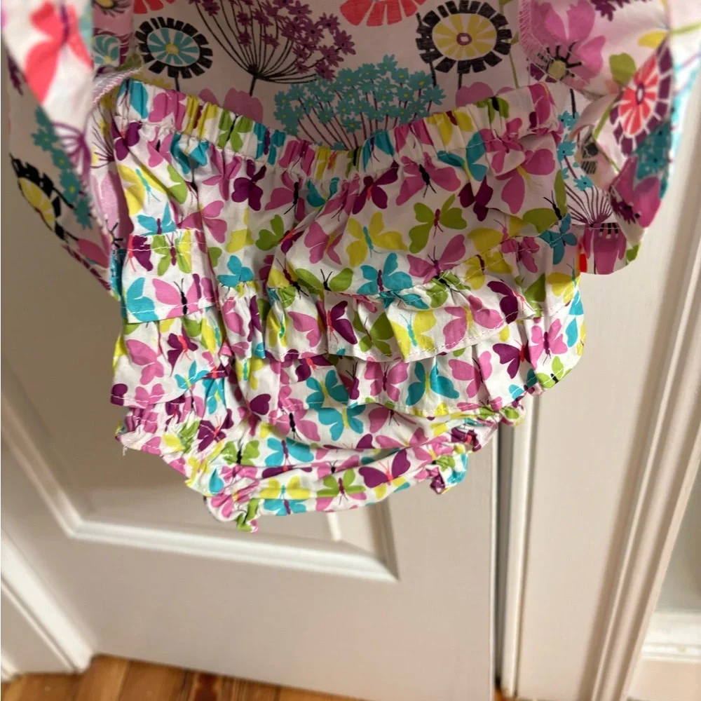 Vera Bradley Floral Diaper Cover Set - Pink, Purple, Green